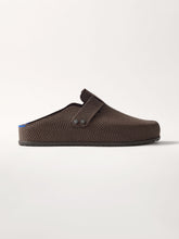The Teddy Men's Clog - Umber Herringbone